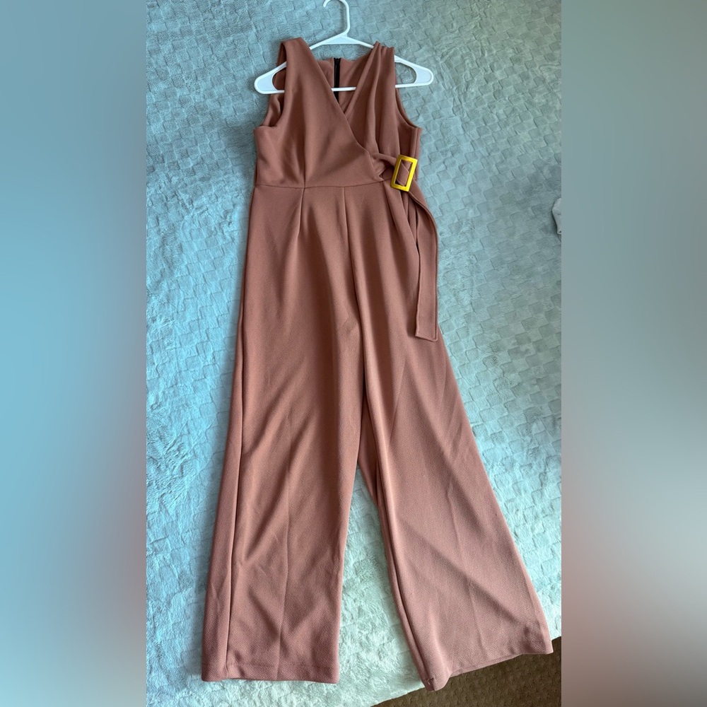 Women's Jumpsuit with Belted Detail